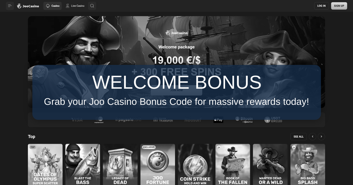 Joo Casino Bonus Code 2026: Top Deals in the United States - Verified